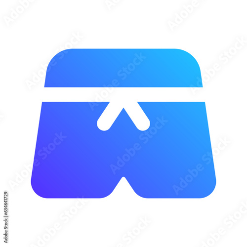trunks gradient fill icon
