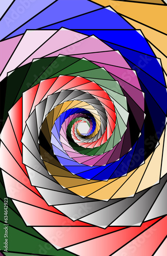abstract background with circles