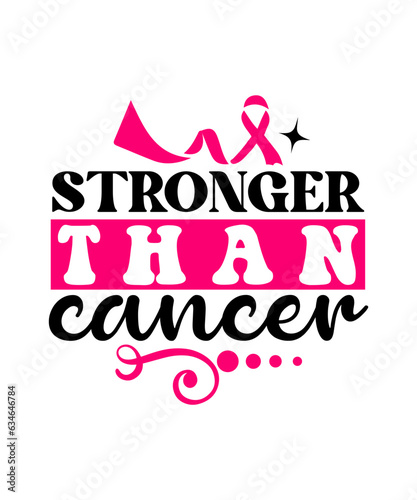stronger than cancer svg design