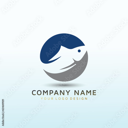 Marine Fisheries Consulting Business Needs Compelling Logo