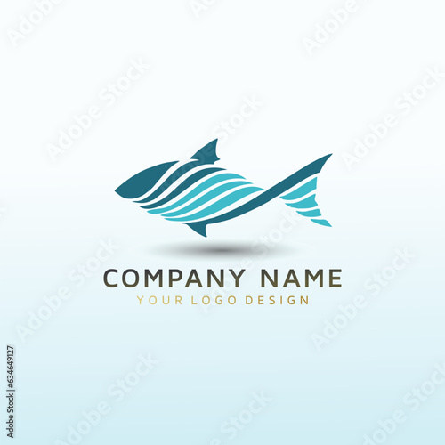 Marine Fisheries Consulting Business Needs Compelling Logo