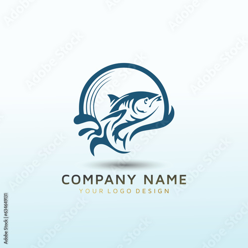 Marine Fisheries Consulting Business Needs Compelling Logo