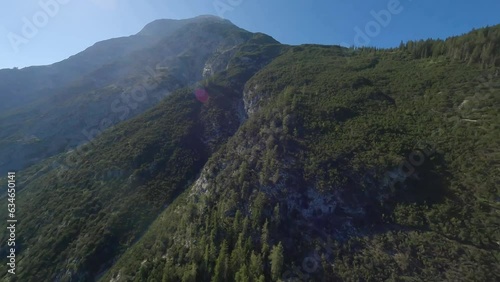 Mountain Dance: Aerial Perspectives with an FPV Drone photo