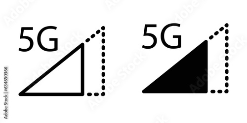 Illustration Vector graphic of signal bar icon