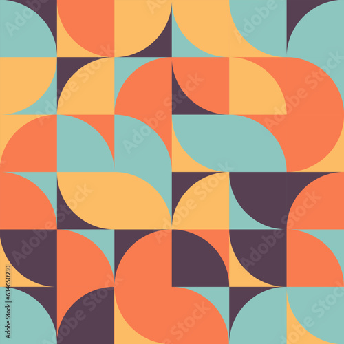seamless pattern with geometry
