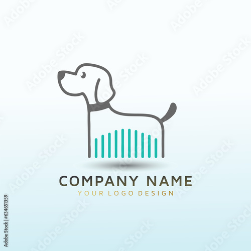 Dog Grooming salon logo design