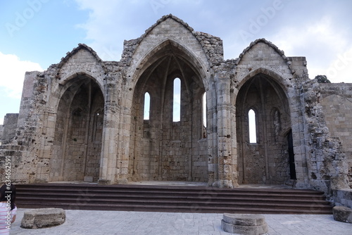 Kirche der Jungfrau de Burgh in Rhodos-Stadt