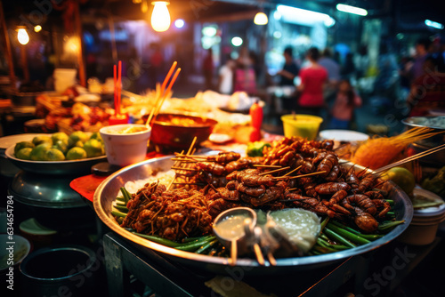 "Southeast Asia Street Food Market: Flavors, Energy, and Culture" 