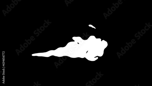 smoke cartoon fx animation