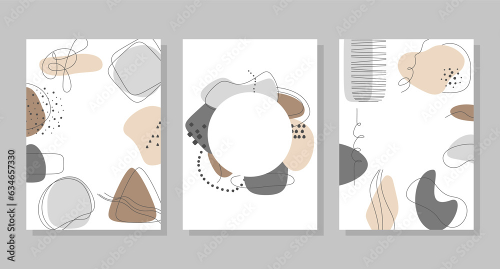 Abstract backgrounds, frames. Vector illustration. Social media banner template, for stories, posts, blogs, cards.