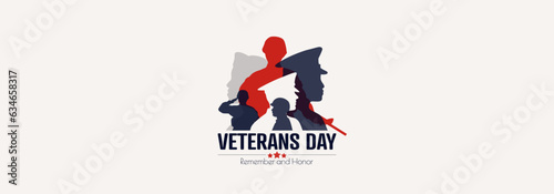 Veterans Day banner.