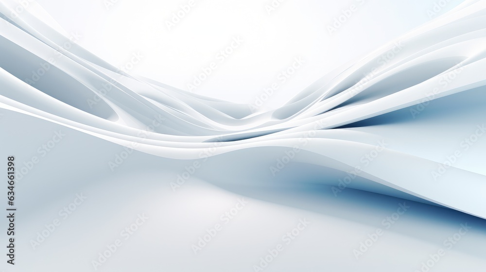 Obraz premium Abstract Ultra Wide White Background