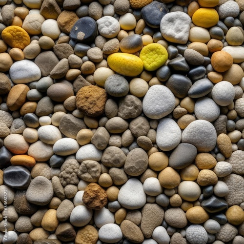 Texture of gray sea pebbles.