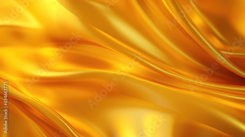 Bright Saturated Gold Background