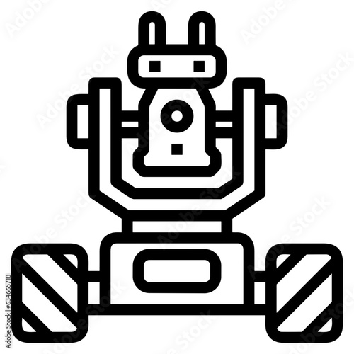 artificial intelligence technology icon symbol vector image. Illustration of artificial intelligence futuristic information human learning software design image