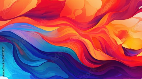 Oil Wave Background