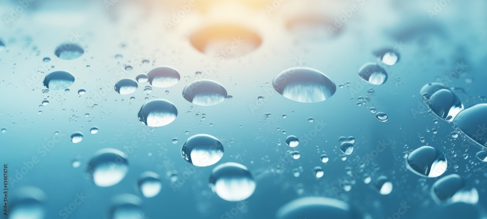 Water texture background liquid. Water drops, raindrop