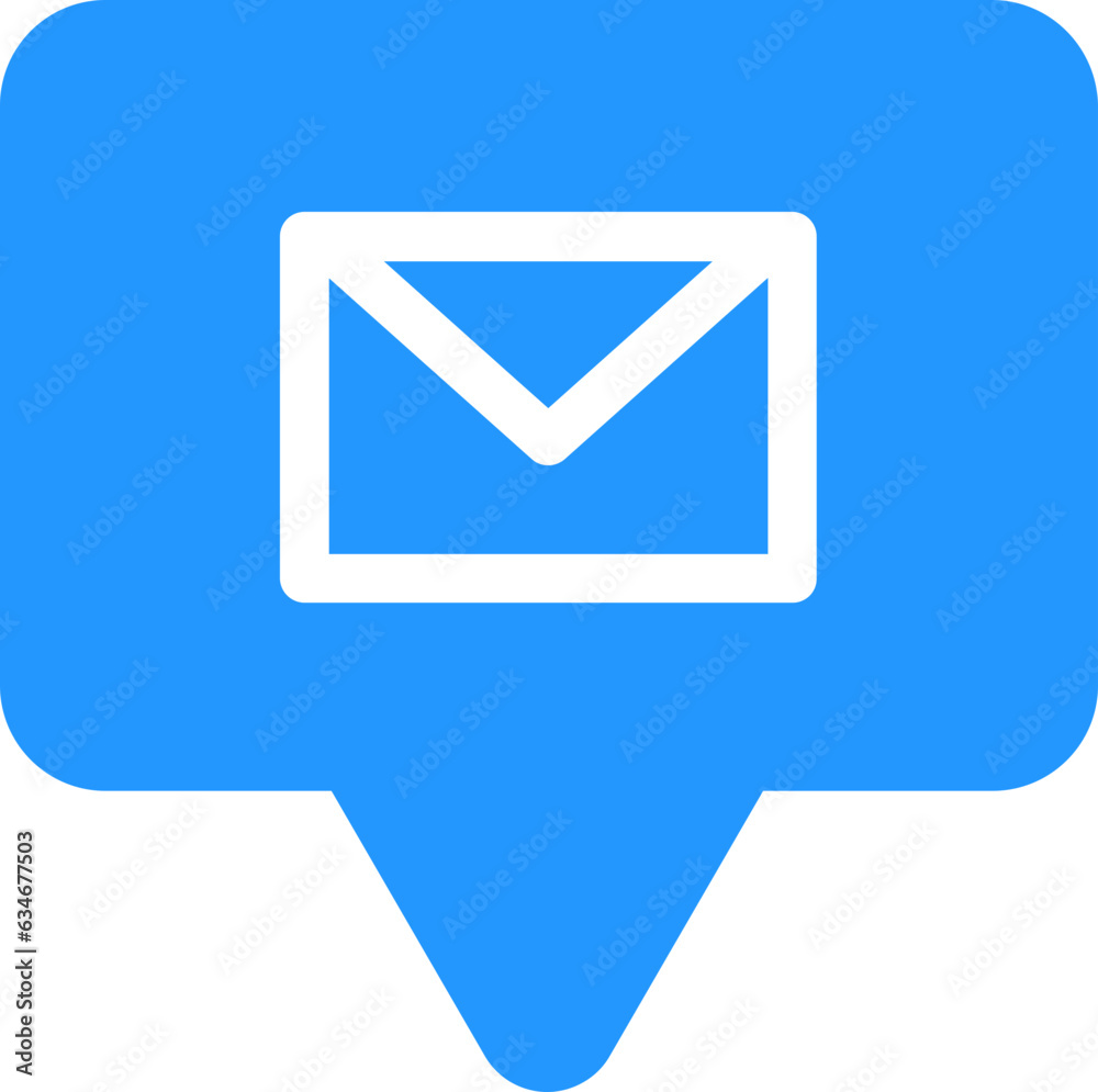 flat stayle talk icon