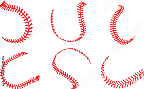 Baseball Stitch Vector Pack