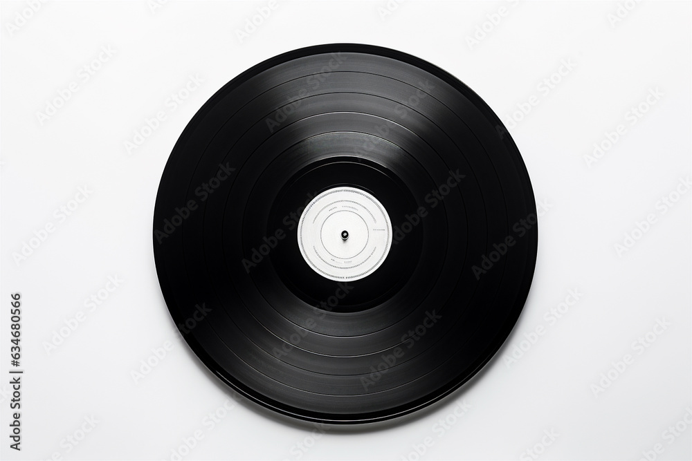 super macro of minimalist music banner with black vinyl music record. super macro of minimalist music banner with black vinyl music record.