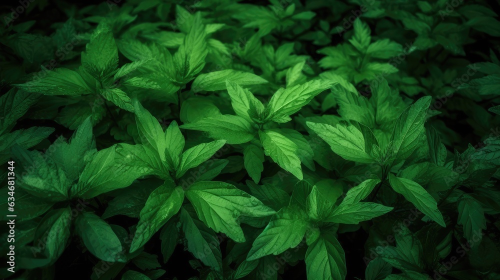 Green folliage leafs Green folliage leafs