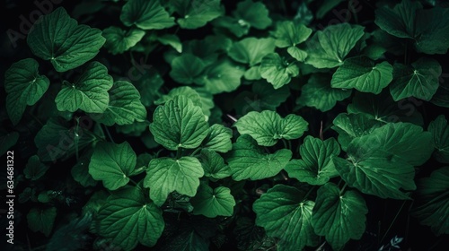 Green folliage leafs photo