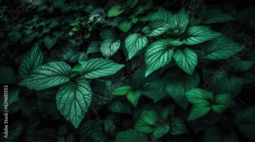 Green folliage leafs photo