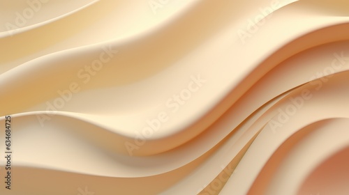 Abstract 3D Creamy Background