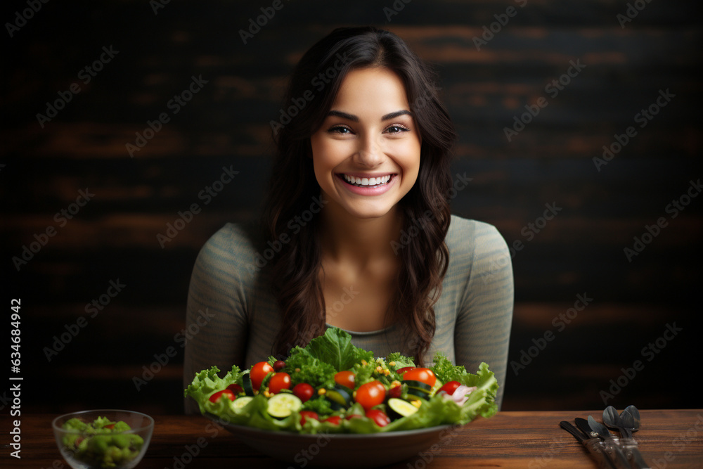 photo of a person savoring a healthy meal, practicing mindful eating as part of their weight loss journey 
