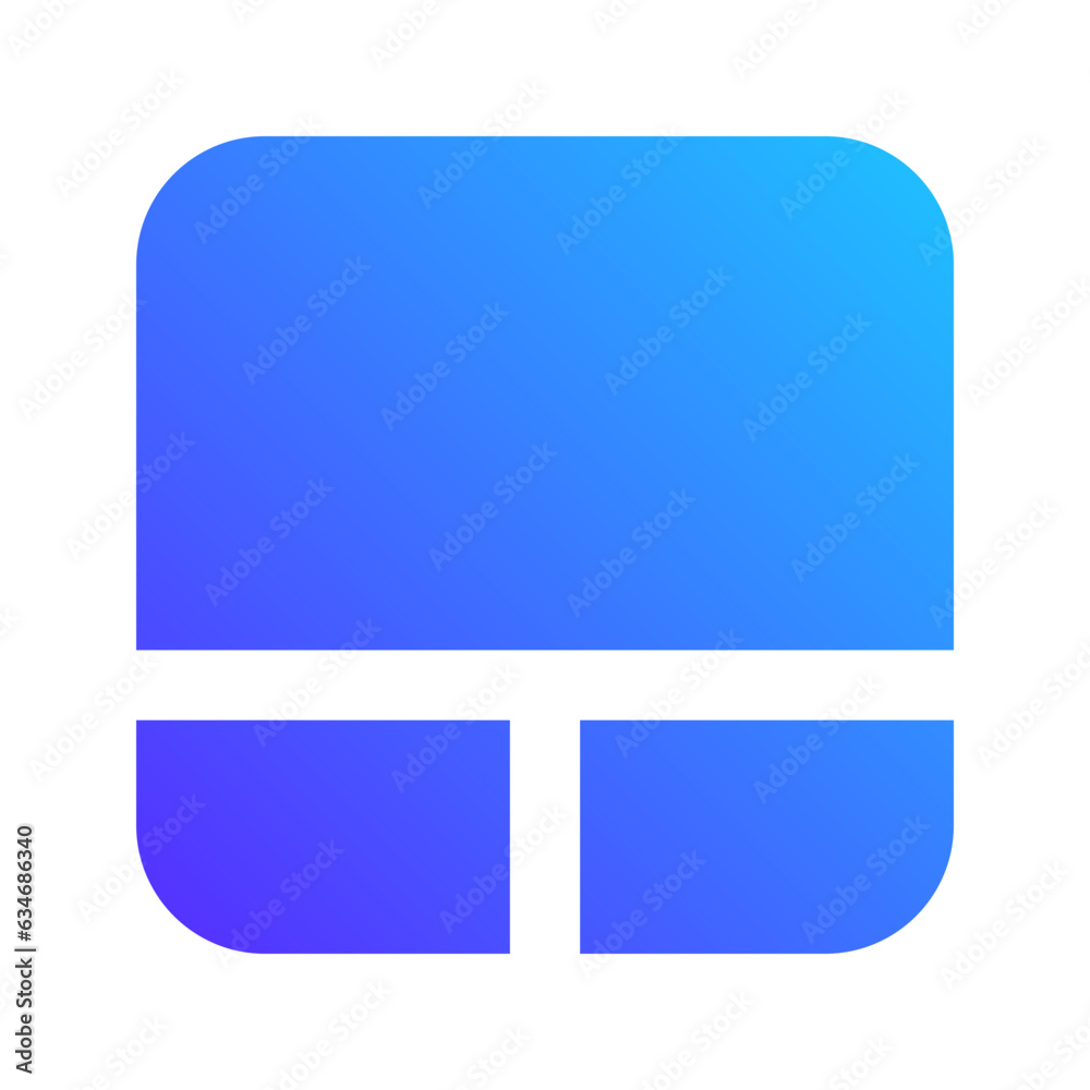touchpad gradient fill icon touchpad gradient fill icon