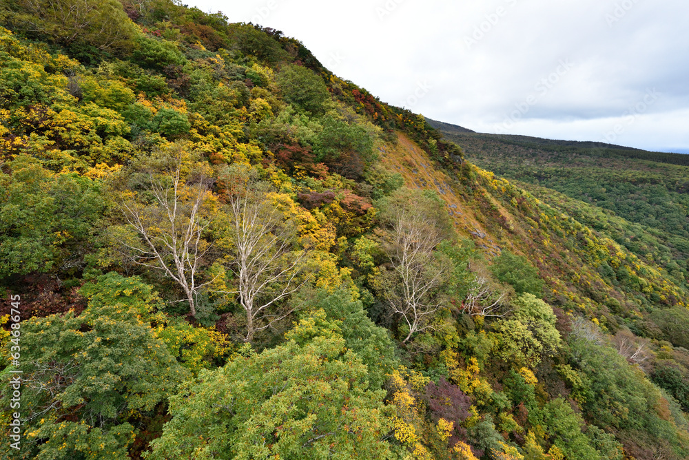 Climbing Mount Adatara, Fukushima, Japan Climbing Mount Adatara, Fukushima, Japan