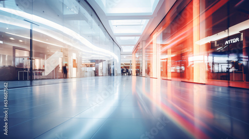 Abstract, blur, department store, shopping mall, blurred image, background use, modern, shopping mall corridor, storefront, retail, commercial, business, modern architecture, shoppers, indoor, shoppin