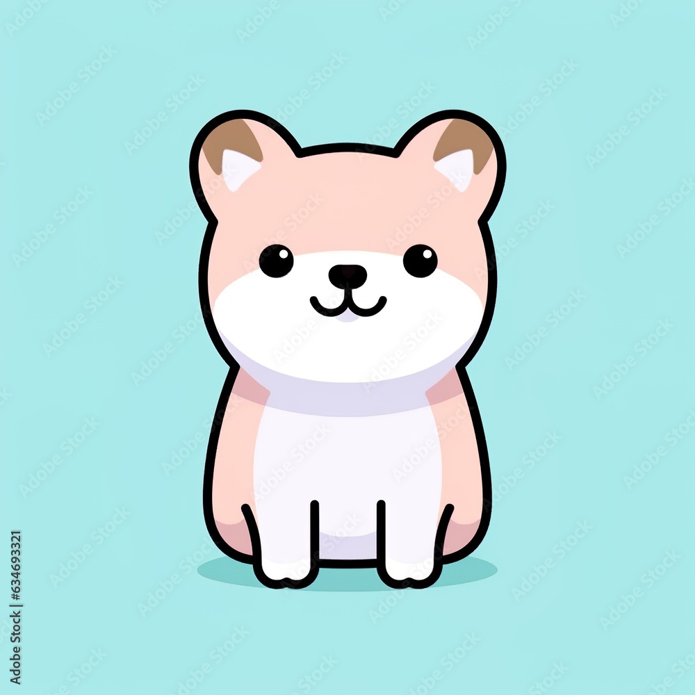 cute kawaii dog
