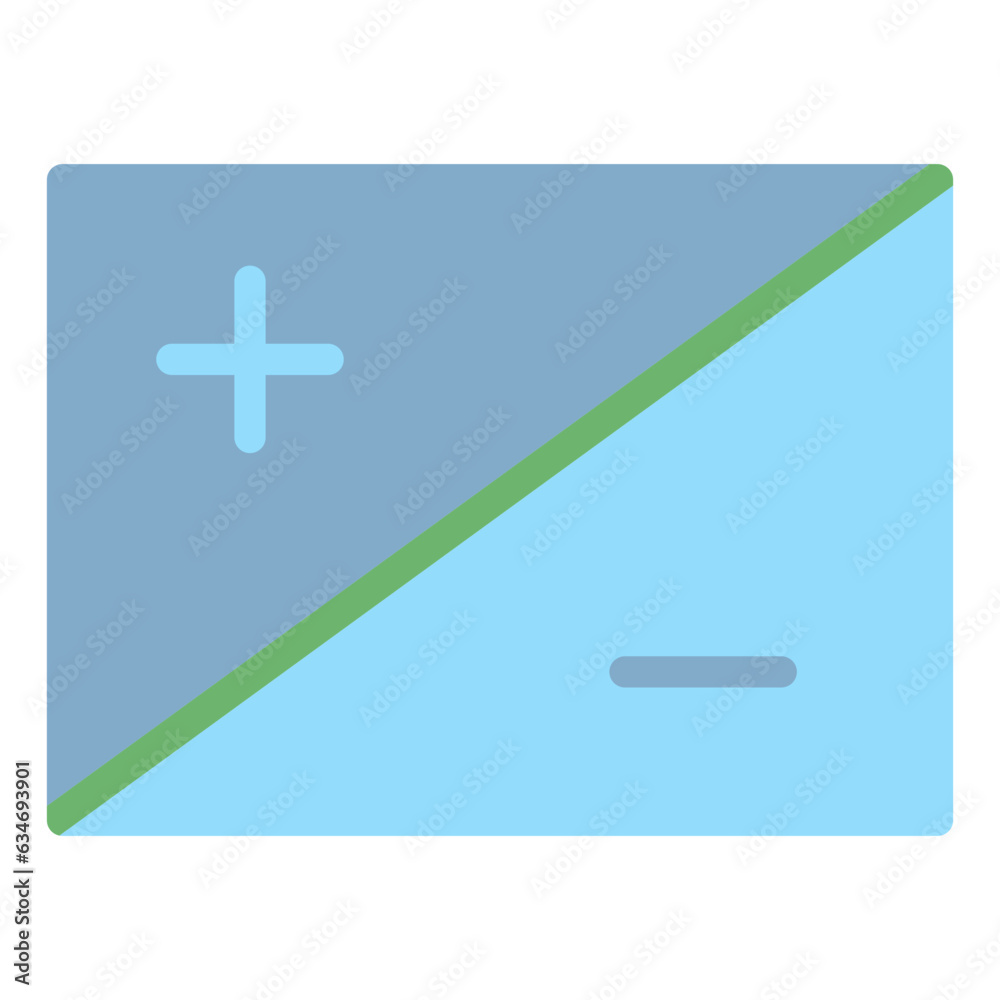 Fototapeta premium exposure icon flat style vector