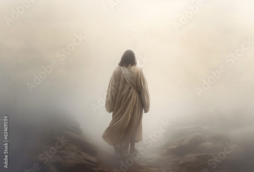 jesus is risen. salvation. heaven. temptations of jesus Christ. sermon on the mountain.  photo