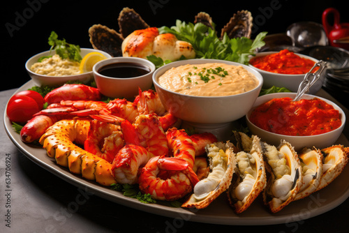 Exquisite Seafood Extravaganza: Lobster Bisque Delight
