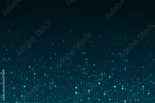 Big data transfer concepts in internet.