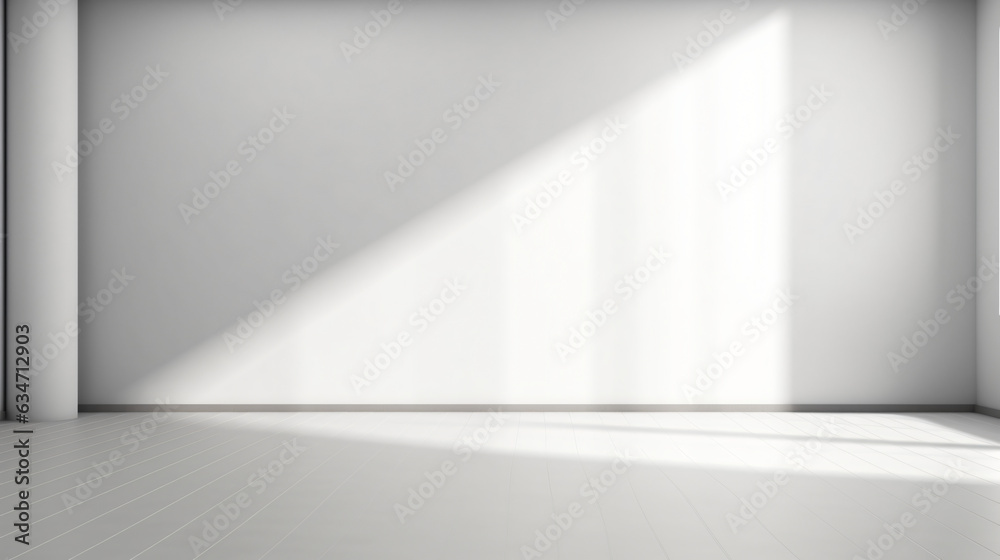 Window illuminated from behind with white drapes in a vacant space.
Unoccupied room with a white light casting shadows on the floor.
Room with a plain wall background Generative AI. Window illuminated from behind with white drapes in a vacant space.
Unoccupied room with a white light casting shadows on the floor.
Room with a plain wall background Generative AI.