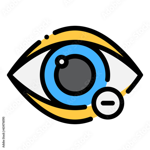 myopia eye.svg