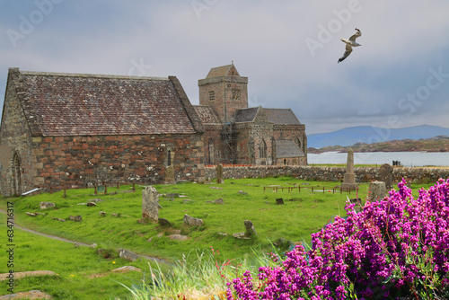 Fototapeta Iona Abbey Scotland United Kingdom-