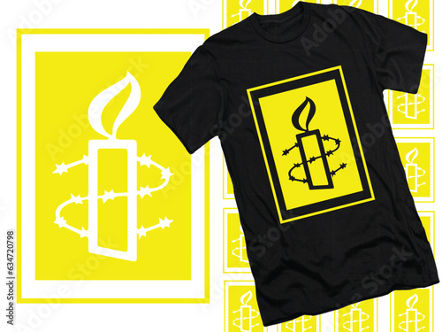 Foto amnesty international t-shirt design