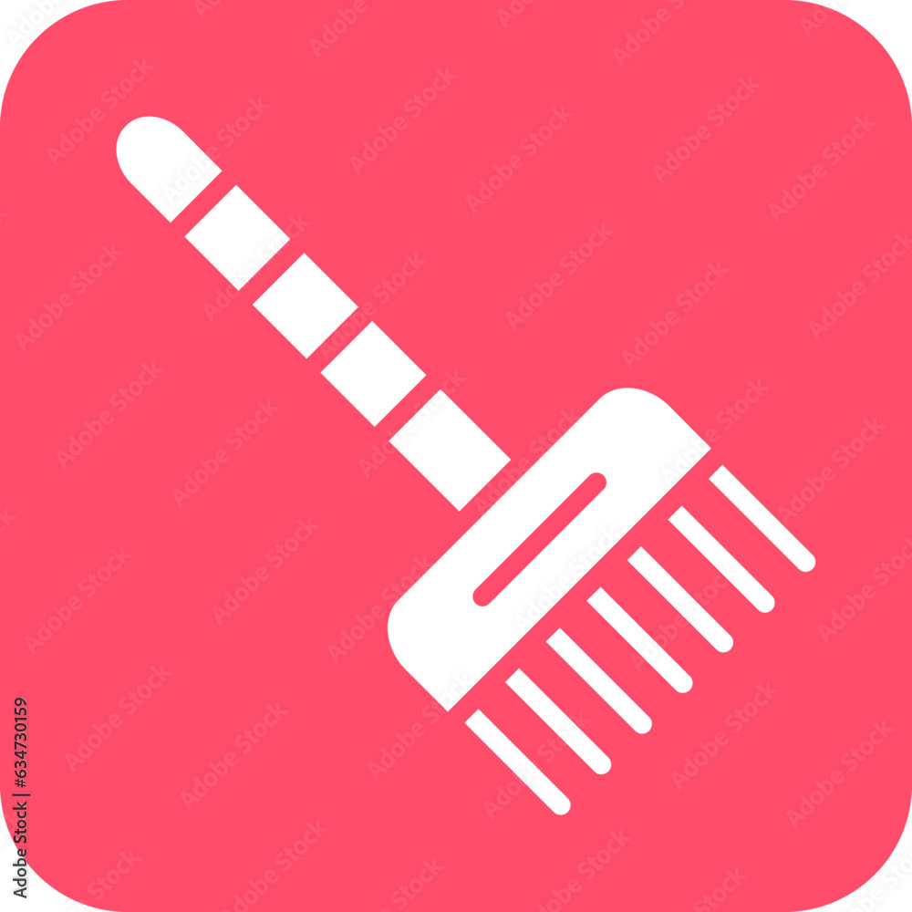 Vector Design Hair Dye Brush Icon Style