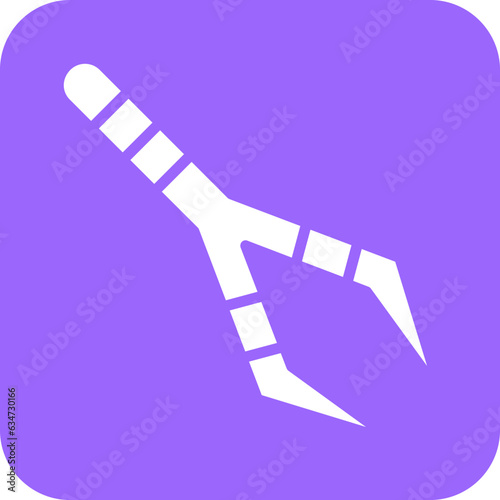 Vector Design Tweezers Icon Style