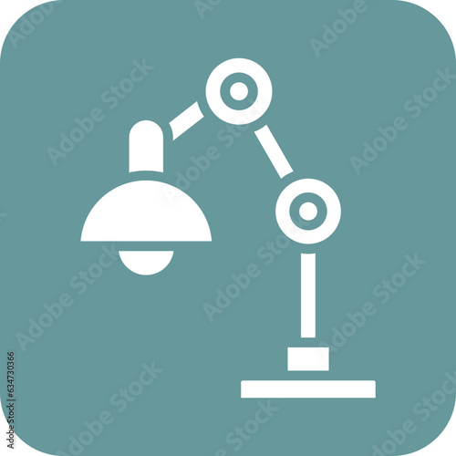 Vector Design Table Lamp Icon Style