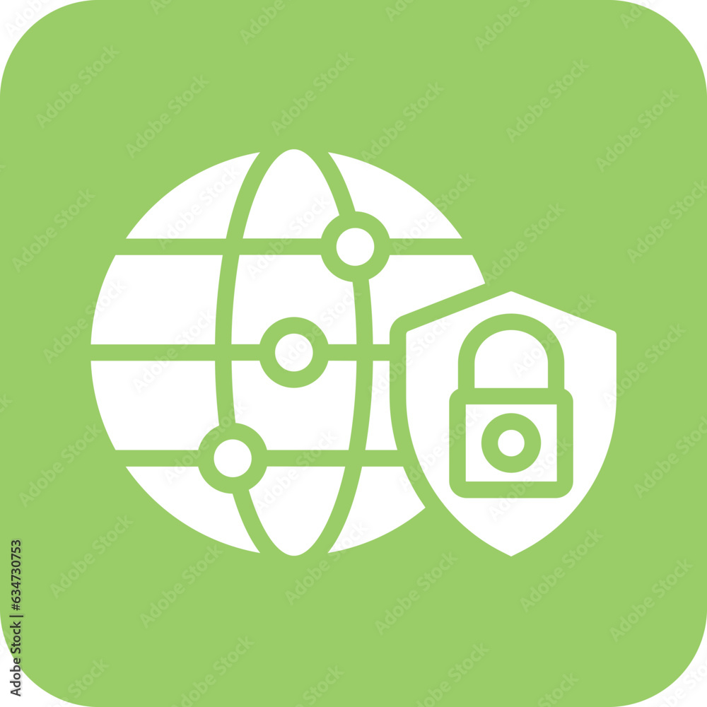 Vector Design Internet Security Icon Style