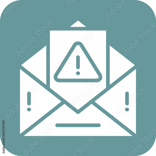Vector Design Spam Email Icon Style