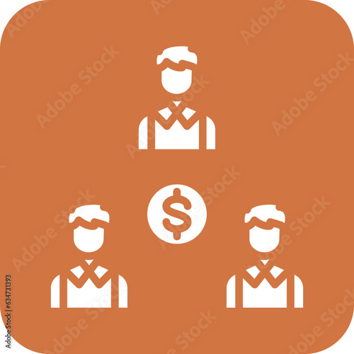 Vector Design Crowdfunding Icon Style