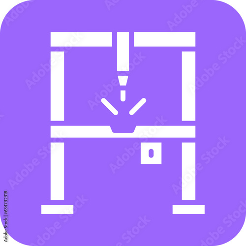 Vector Design Plasma Laser Icon Style