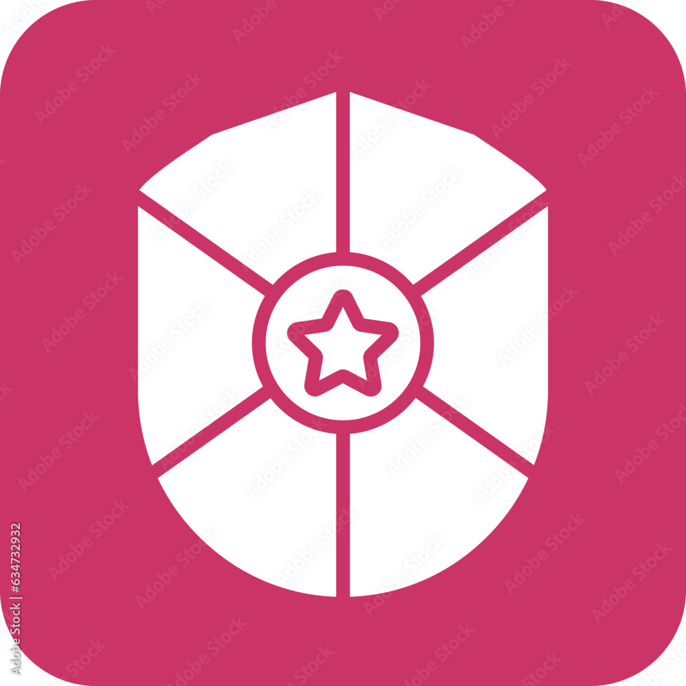 Vector Design Police Shield Icon Style Vector Design Police Shield Icon Style