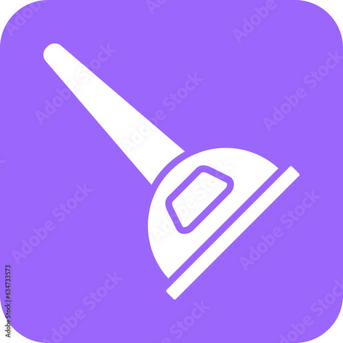 Vector Design Toilet Plunger Icon Style